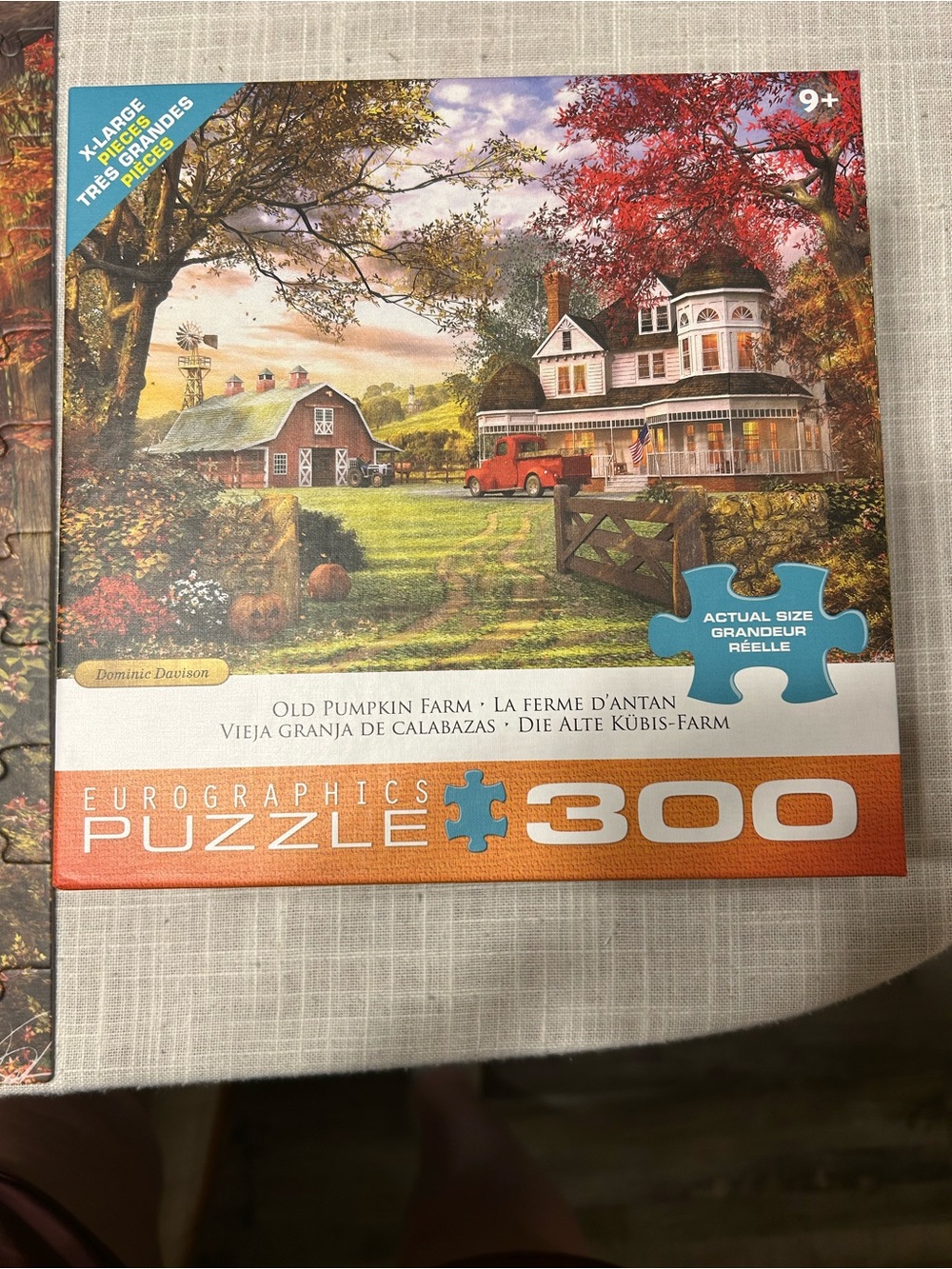 EuroGraphics 300-Piece Puzzle - Old Pumpkin Farm